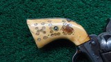 DFC INSPECTED COLT SINGLE ACTION ARMY REVOLVER IN 45 WITH HOLSTER - Image 12 of 23