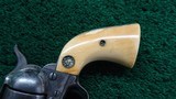 DFC INSPECTED COLT SINGLE ACTION ARMY REVOLVER IN 45 WITH HOLSTER - Image 14 of 23