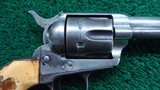 DFC INSPECTED COLT SINGLE ACTION ARMY REVOLVER IN 45 WITH HOLSTER - Image 7 of 23