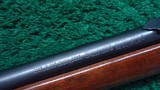 WINCHESTER MODEL 67A BOLT ACTION SINGLE SHOT BOYS RIFLE FOR 22 S,L & LR - Image 14 of 21