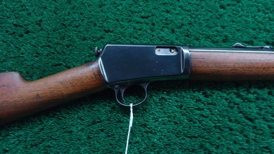 RESTORED WINCHESTER MODEL 03 SEMI-AUTO RIFLE IN 22 WIN AUTO - Image 1 of 22