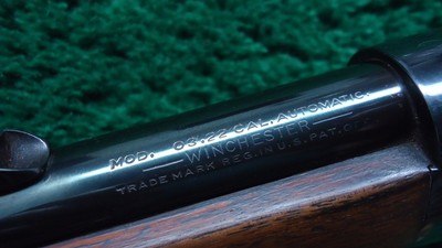 RESTORED WINCHESTER MODEL 03 SEMI-AUTO RIFLE IN 22 WIN AUTO - Image 6 of 22
