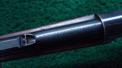 FIRST YEAR WINCHESTER MODEL 1903 SEMI-AUTO RIFLE IN 22 WIN AUTO - Image 6 of 23