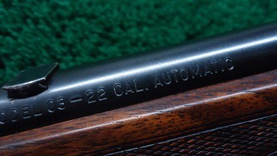 WINCHESTER MODEL 03 PISTOL GRIP DELUXE SEMI-AUTOMATIC RIFLE - Image 6 of 25