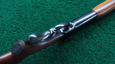 PRE-WAR DELUXE WINCHESTER MODEL 71 RIFLE IN CALIBER 348 - Image 3 of 25