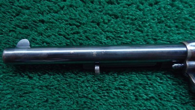 ANTIQUE COLT SINGLE ACTION REVOLVER IN 45 COLT - Image 10 of 18