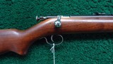 WINCHESTER MODEL 67 BOLT ACTION SINGLE SHOT RIFLE FOR 22 S, L & LR - Image 1 of 21