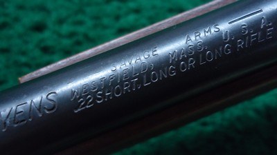 STEVENS-SAVAGE MODEL 34 BOLT ACTION RIFLE FOR 22 S, L or LR - Image 6 of 23