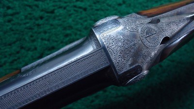 FACTORY ENGRAVED GAME SCENE OVER/UNDER AUSTRIAN 12 GAUGE SHOTGUN - Image 10 of 25