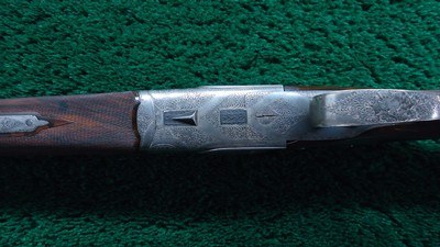 FACTORY ENGRAVED GAME SCENE OVER/UNDER AUSTRIAN 12 GAUGE SHOTGUN - Image 9 of 25