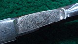 FACTORY ENGRAVED GAME SCENE OVER/UNDER AUSTRIAN 12 GAUGE SHOTGUN - Image 13 of 25