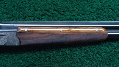 FACTORY ENGRAVED GAME SCENE OVER/UNDER AUSTRIAN 12 GAUGE SHOTGUN - Image 5 of 25