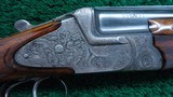 FACTORY ENGRAVED GAME SCENE OVER/UNDER AUSTRIAN 12 GAUGE SHOTGUN - Image 7 of 25