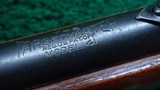 REMINGTON MODEL 41 TARGETMASTER BOLT ACTION SINGLE SHOT RIFLE FOR .22 S, L or LR - Image 13 of 23