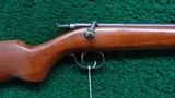 REMINGTON MODEL 41 TARGETMASTER BOLT ACTION SINGLE SHOT RIFLE FOR .22 S, L or LR - Image 1 of 23