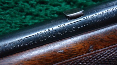 WINCHESTER MODEL 75 BOLT ACTION SPORTING RIFLEIN 22 LR - Image 6 of 24