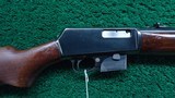 WINCHESTER MODEL 07 SEMI-AUTO RIFLE IN 351 CAL - Image 1 of 22