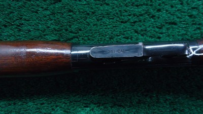 WINCHESTER MODEL 07 SEMI-AUTO RIFLE IN 351 CAL - Image 9 of 22