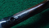 EARLY FIRST YEAR WINCHESTER DELUXE MODEL 1910 S.L. SEMI-AUTO RIFLE IN 401 CAL - Image 8 of 23