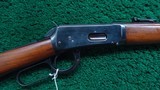 WINCHESTER MODEL 94 SADDLE RING CARBINE IN CALIBER 38-55 - Image 1 of 25