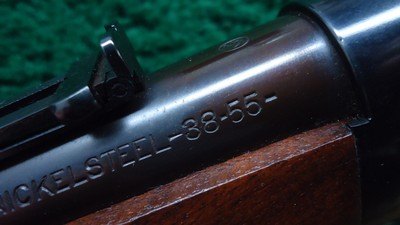 WINCHESTER MODEL 94 SADDLE RING CARBINE IN CALIBER 38-55 - Image 6 of 25