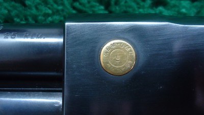 REMINGTON MODEL 14 SLIDE ACTION RIFLE CHAMBERED IN SCARCE .25 REM - Image 14 of 24