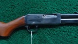REMINGTON MODEL 14 SLIDE ACTION RIFLE CHAMBERED IN SCARCE .25 REM - Image 1 of 24