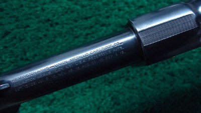 REMINGTON MODEL 14 SLIDE ACTION RIFLE CHAMBERED IN SCARCE .25 REM - Image 10 of 24