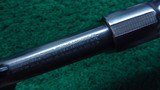REMINGTON MODEL 14 SLIDE ACTION RIFLE CHAMBERED IN SCARCE .25 REM - Image 10 of 24