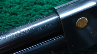 REMINGTON MODEL 14 SLIDE ACTION RIFLE CHAMBERED IN SCARCE .25 REM - Image 6 of 24