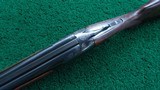 CUSTOM ENGRAVED WINCHESTER MODEL 24 SXS DOUBLE BARREL 12 GA. SHOTGUN - Image 4 of 25
