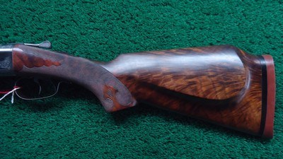CUSTOM ENGRAVED WINCHESTER MODEL 24 SXS DOUBLE BARREL 12 GA. SHOTGUN - Image 21 of 25