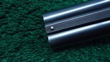 CUSTOM ENGRAVED WINCHESTER MODEL 24 SXS DOUBLE BARREL 12 GA. SHOTGUN - Image 13 of 25
