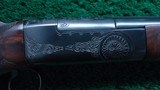 CUSTOM ENGRAVED WINCHESTER MODEL 24 SXS DOUBLE BARREL 12 GA. SHOTGUN - Image 8 of 25