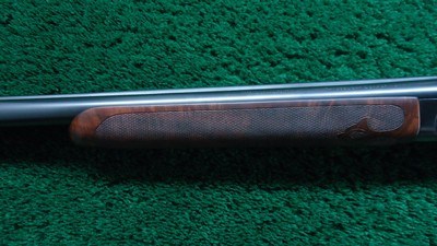 CUSTOM ENGRAVED WINCHESTER MODEL 24 SXS DOUBLE BARREL 12 GA. SHOTGUN - Image 16 of 25