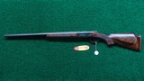 CUSTOM ENGRAVED WINCHESTER MODEL 24 SXS DOUBLE BARREL 12 GA. SHOTGUN - Image 24 of 25