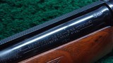 RARE SIMMONS CONVERTED WINCHESTER DELUXE MODEL 50 SEMI-AUTOMATIC 28 GAUGE SKEET GUN - Image 14 of 24