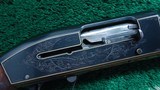 NICK KUSMIT ENGRAVED WINCHESTER MODEL 50 SEMI AUTOMATIC 12 GA. SHOTGUN - Image 9 of 25