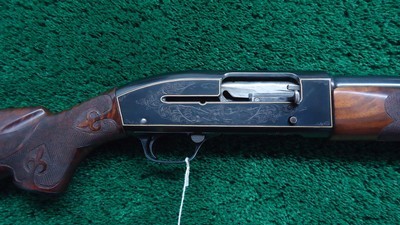 NICK KUSMIT ENGRAVED WINCHESTER MODEL 50 SEMI AUTOMATIC 12 GA. SHOTGUN - Image 1 of 25