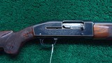 NICK KUSMIT ENGRAVED WINCHESTER MODEL 50 SEMI AUTOMATIC 12 GA. SHOTGUN - Image 1 of 25