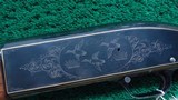 NICK KUSMIT ENGRAVED WINCHESTER MODEL 50 SEMI AUTOMATIC 12 GA. SHOTGUN - Image 8 of 25