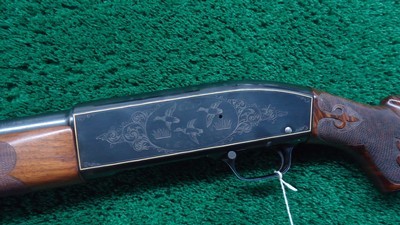 NICK KUSMIT ENGRAVED WINCHESTER MODEL 50 SEMI AUTOMATIC 12 GA. SHOTGUN - Image 2 of 25