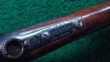 FIRST YEAR WINCHESTER DELUXE MODEL 1905 S.L. SEMI-AUTO RIFLE IN 32 CAL - Image 8 of 25