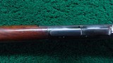 FIRST YEAR WINCHESTER DELUXE MODEL 1905 S.L. SEMI-AUTO RIFLE IN 32 CAL - Image 9 of 25