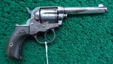 RARE COLT MODEL 1877 LIGHTNING EJECTORLESS REVOLVER IN 38 COLT - Image 1 of 14