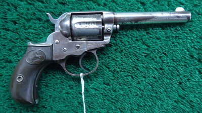 RARE COLT MODEL 1877 LIGHTNING EJECTORLESS REVOLVER IN 38 COLT - Image 1 of 14