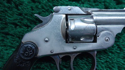 IVER JOHNSON 2ND MODEL BICYCLE REVOLVER IN CALIBER 32 S&W - Image 6 of 13