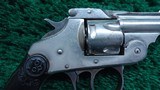 IVER JOHNSON 2ND MODEL BICYCLE REVOLVER IN CALIBER 32 S&W - Image 6 of 13