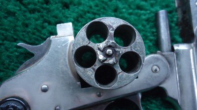 IVER JOHNSON 2ND MODEL BICYCLE REVOLVER IN CALIBER 32 S&W - Image 11 of 13