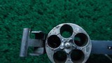 HARRINGTON & RICHARDSON HAMMERLESS BICYCLE FIRST MODEL TOP BREAK REVOLVER IN 32 S&W (black powder) - Image 7 of 9